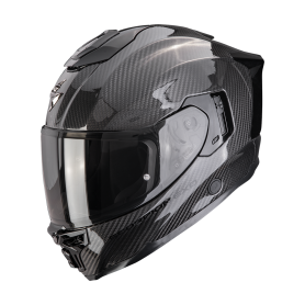 CASCO SCORPION EXO 1500 CARBON AIR SOLID NEGRO
