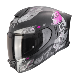 CASCO SCORPION EXO 530 AIR HADJI NEGRO MATE ROSA