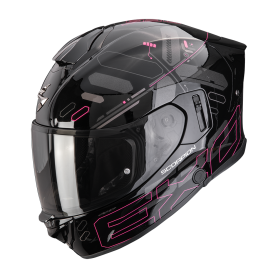 CASCO SCORPION EXO 530 AIR FOND NEGRO ROSA