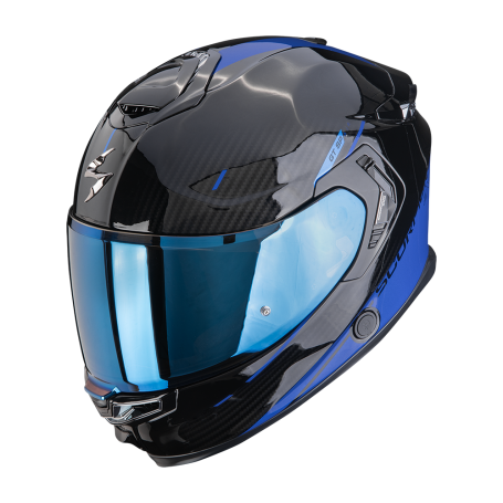 CASCO SCORPION EXO GT SP AIR ASPHALT NEGRO AZUL