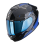 CASCO SCORPION EXO GT SP AIR ASPHALT NEGRO AZUL