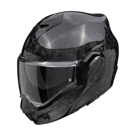 CASCO SCORPION EXO TECH EVO ONYX CARBON SOLID NEGRO